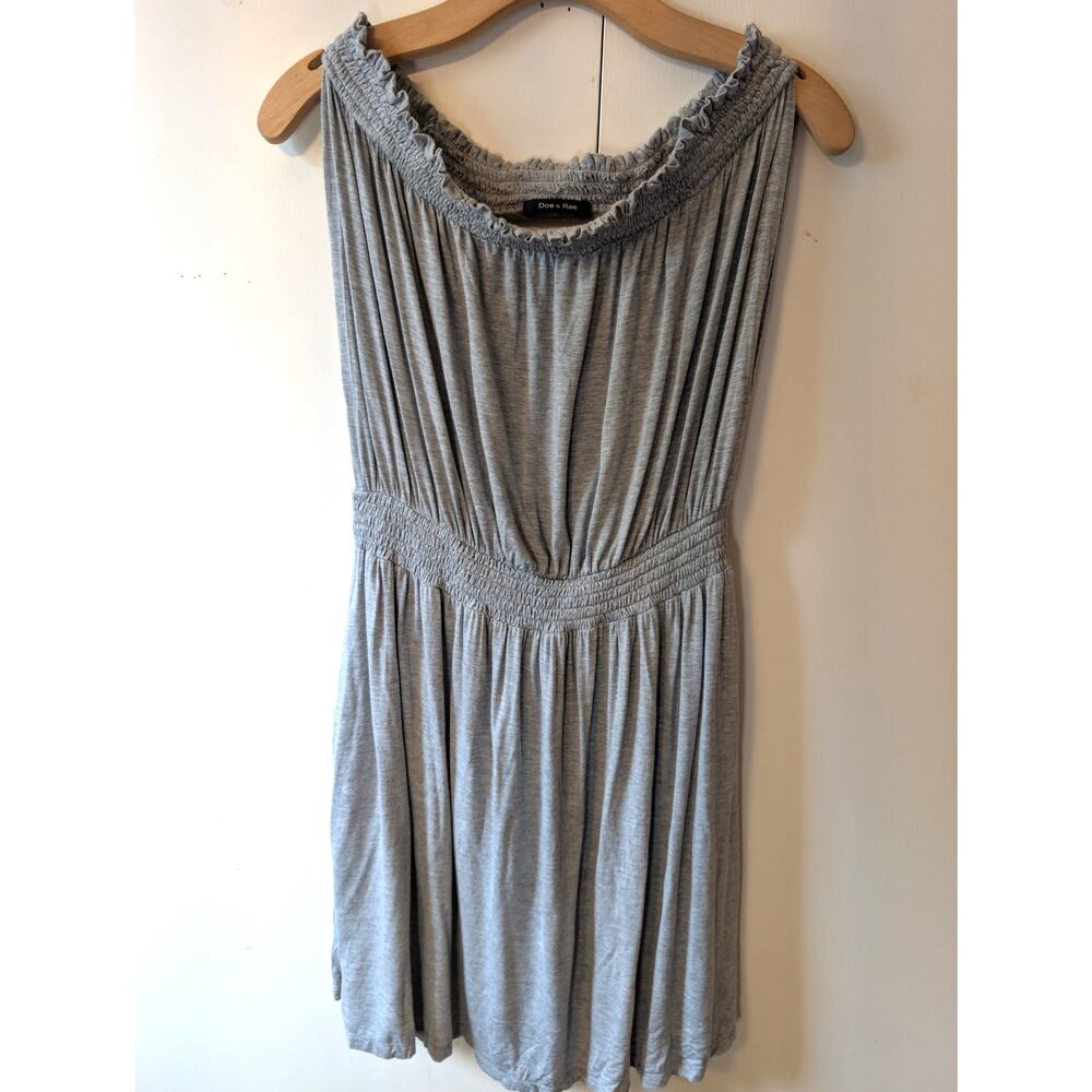 Doe & Rae Gray Mini Dress